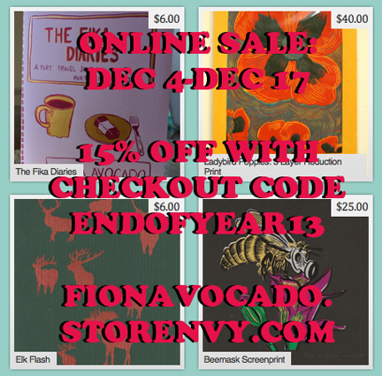 Online sale until Dec 17!!